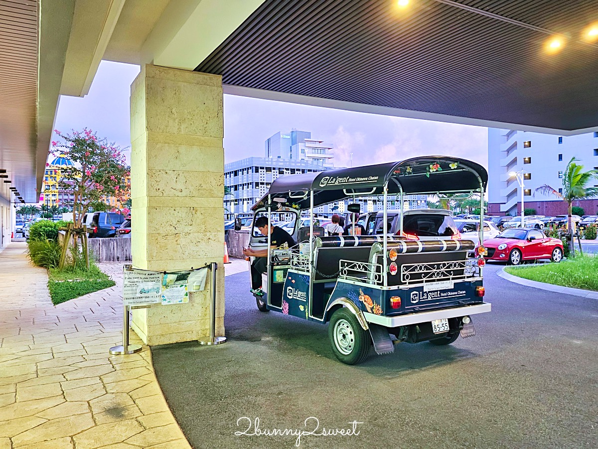 【沖繩北谷柔婕閣酒店 La’gent Hotel Okinawa Chatan】美國村住宿推薦！親子四人房、早餐＋停車攻略 @兔兒毛毛姊妹花