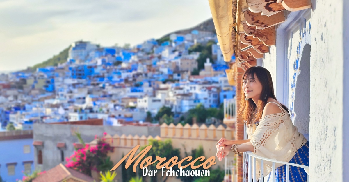 【舍夫沙萬 Chefchaouen】摩洛哥夢幻藍城攻略,藍白山城拍照景點推薦 @兔兒毛毛姊妹花