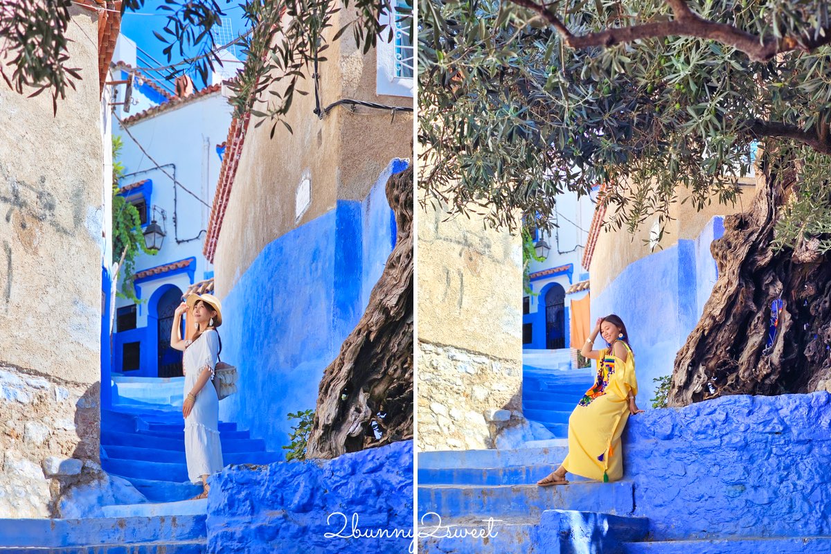 【舍夫沙萬 Chefchaouen】摩洛哥夢幻藍城攻略,藍白山城拍照景點推薦 @兔兒毛毛姊妹花 【舍夫沙萬 Chefchaouen】摩洛哥夢幻藍城攻略,藍白山城拍照景點推薦 @兔兒毛毛姊妹花