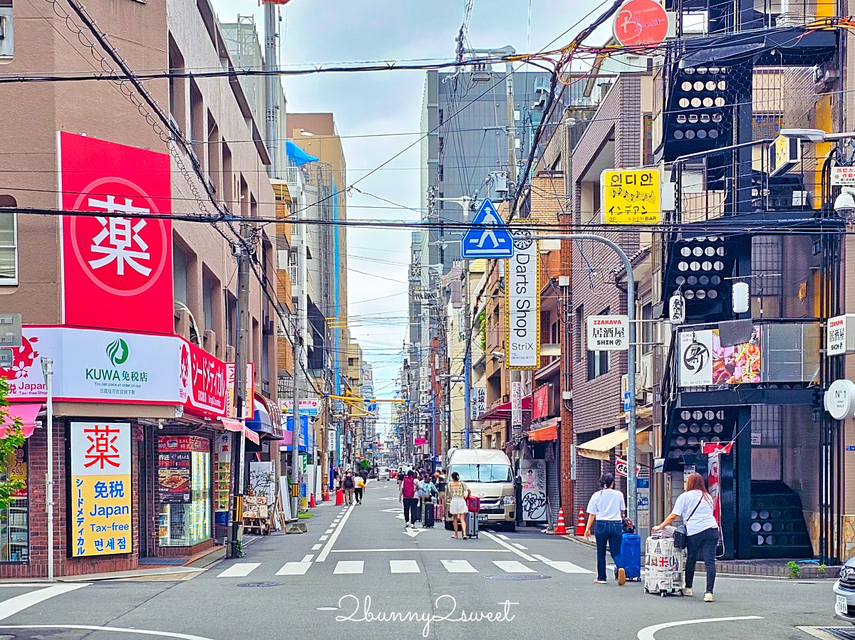【道頓堀 Crystal Hotel Ⅲ】大阪公寓式飯店！房內廚房洗衣機、心齋橋住宿推薦 @兔兒毛毛姊妹花