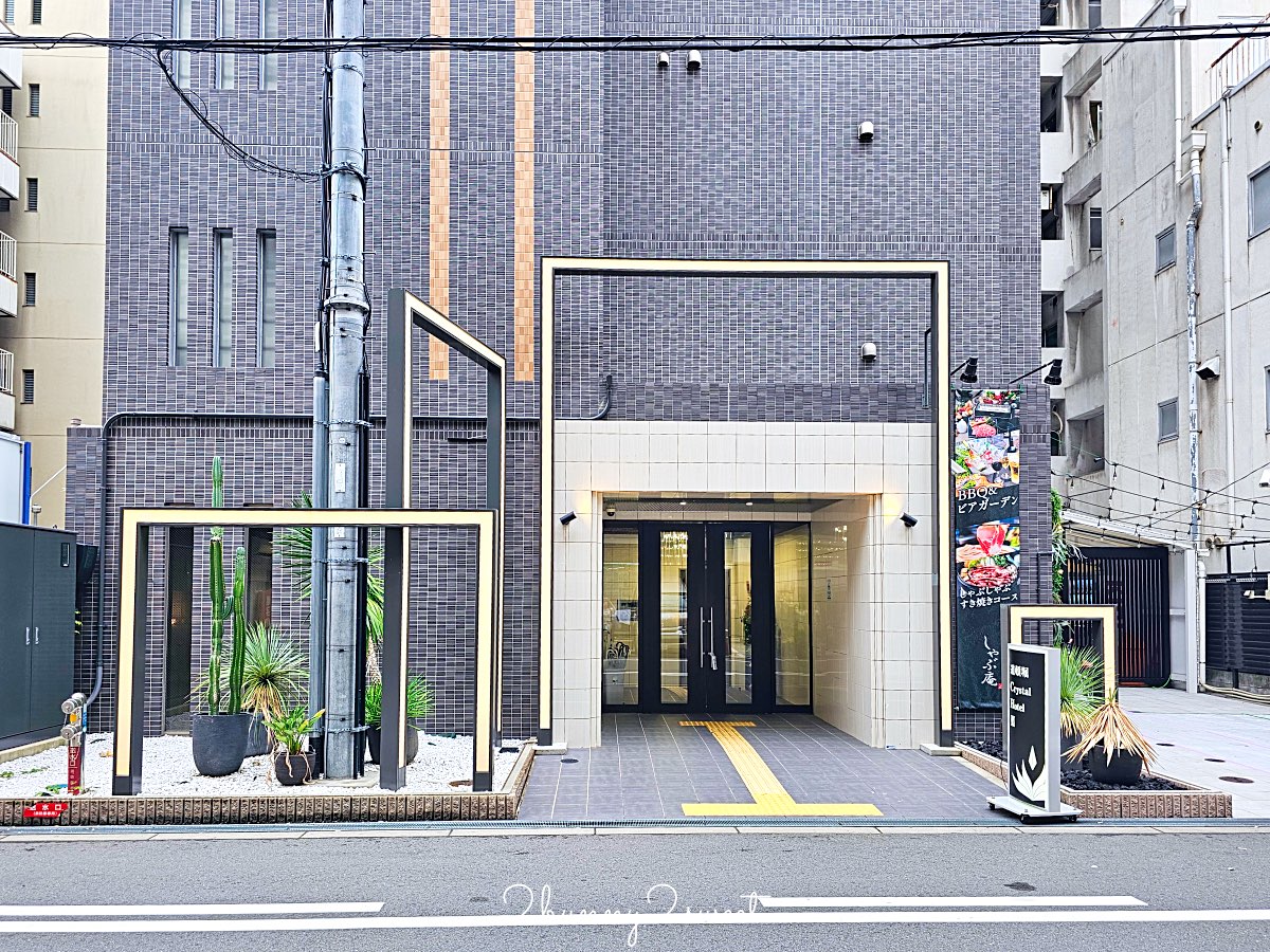 【道頓堀 Crystal Hotel Ⅲ】大阪公寓式飯店！房內廚房洗衣機、心齋橋住宿推薦 @兔兒毛毛姊妹花