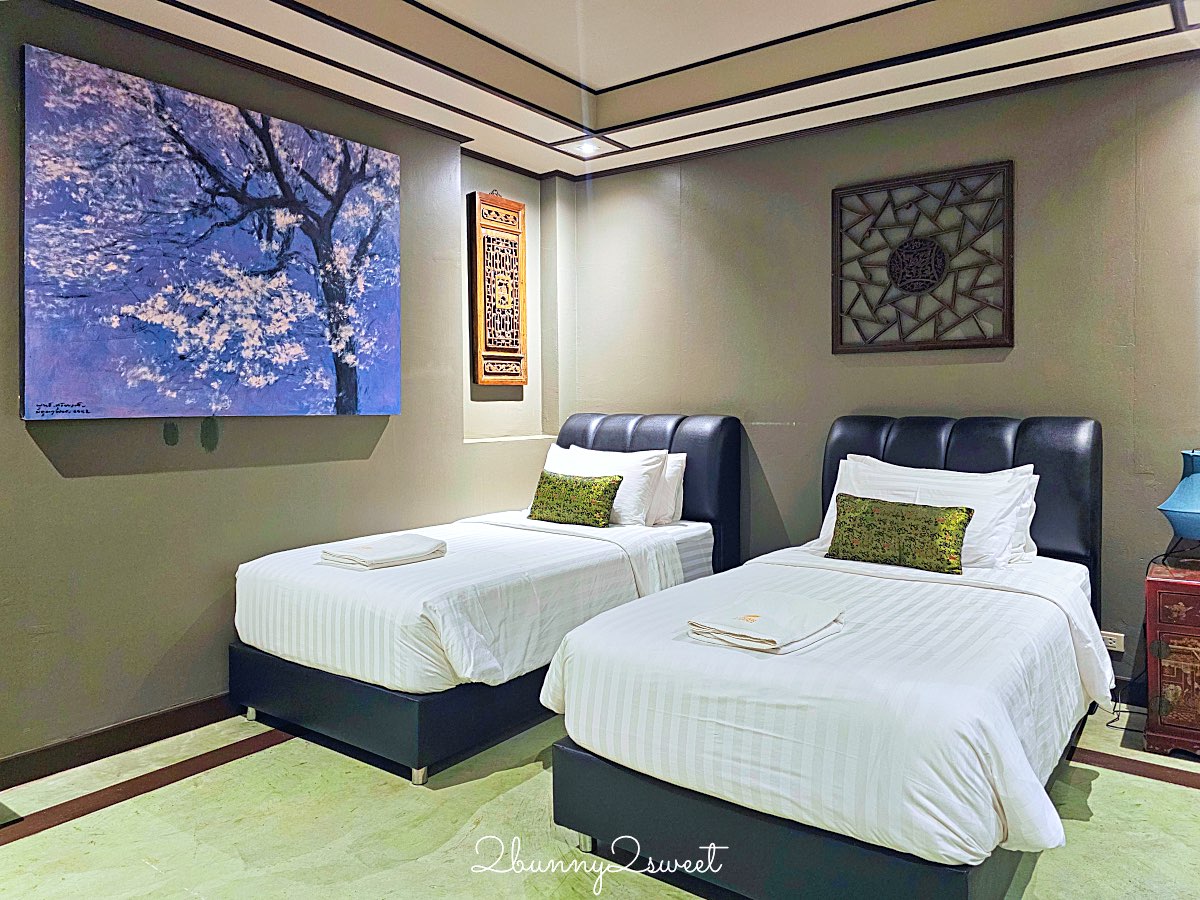 【Lunar Mansion Hotel 月府酒店】清邁住宿推薦｜古城區中式庭園飯店、按摩館、中餐廳與咖啡廳 @兔兒毛毛姊妹花