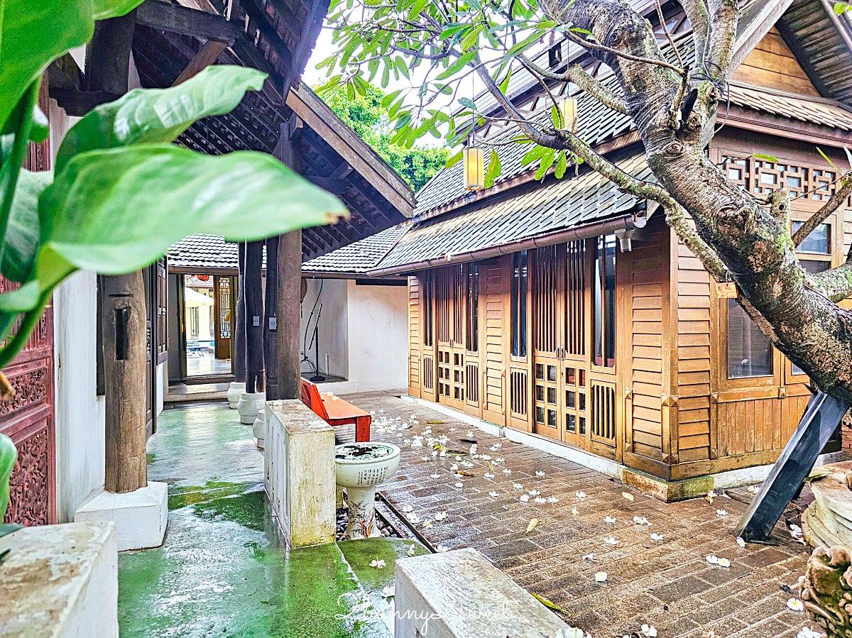 【Lunar Mansion Hotel 月府酒店】清邁住宿推薦｜古城區中式庭園飯店、按摩館、中餐廳與咖啡廳 @兔兒毛毛姊妹花