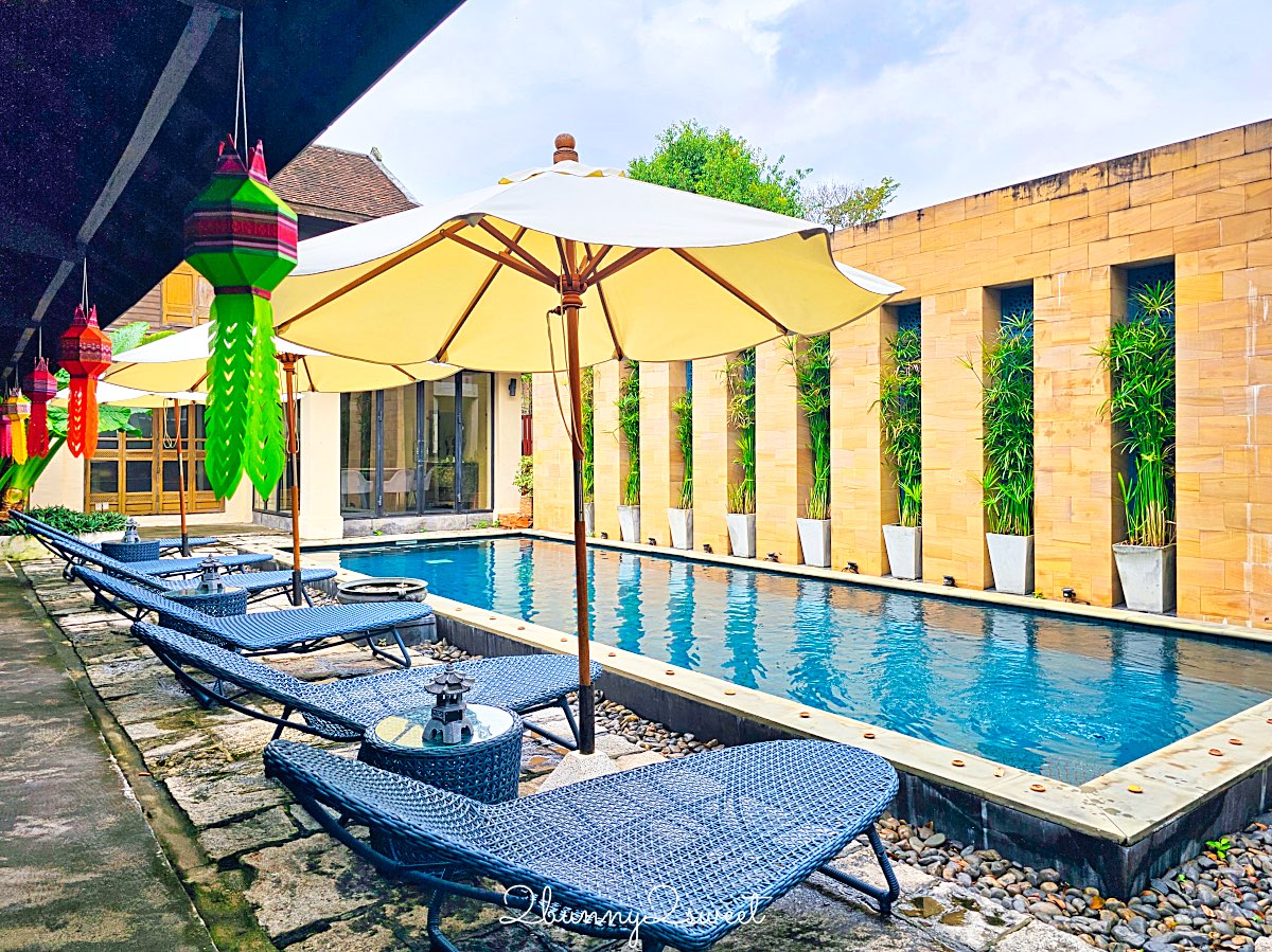 【Lunar Mansion Hotel 月府酒店】清邁住宿推薦｜古城區中式庭園飯店、按摩館、中餐廳與咖啡廳 @兔兒毛毛姊妹花