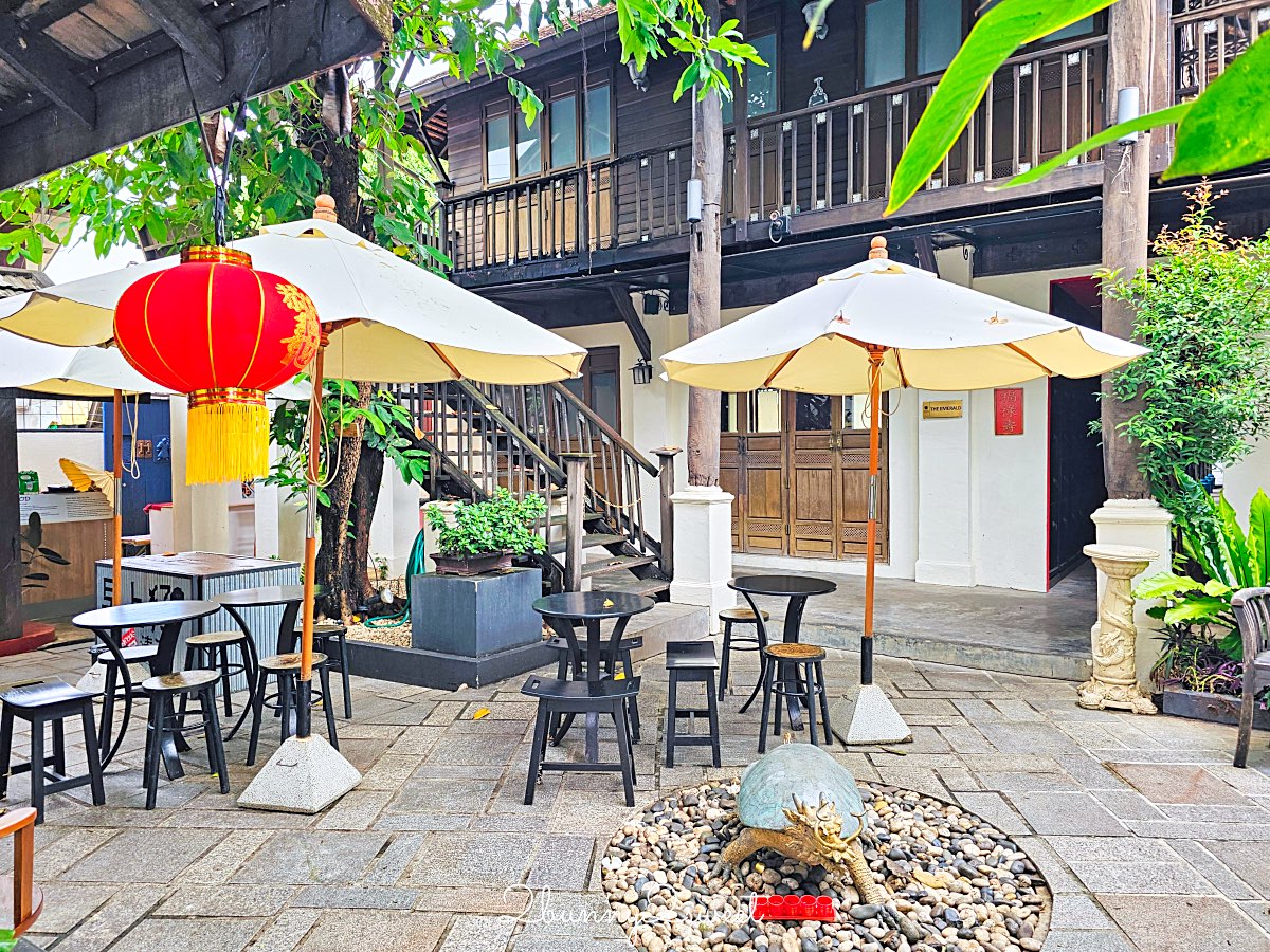 【Lunar Mansion Hotel 月府酒店】清邁住宿推薦｜古城區中式庭園飯店、按摩館、中餐廳與咖啡廳 @兔兒毛毛姊妹花