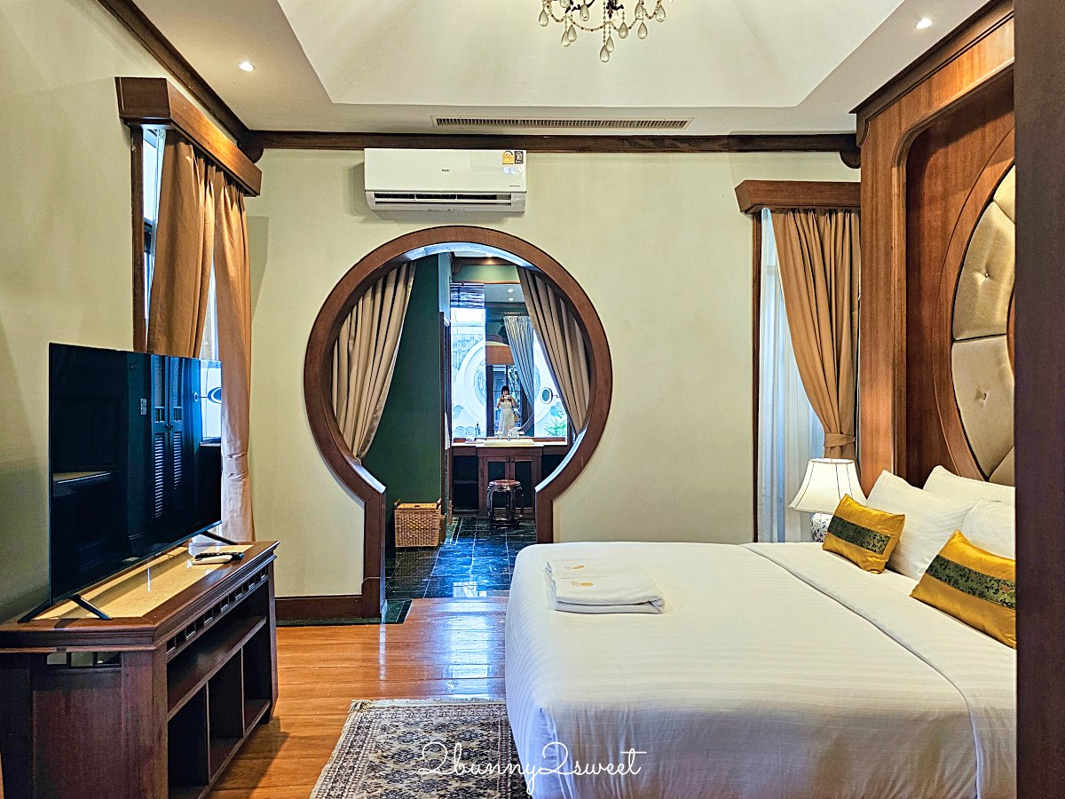 【Lunar Mansion Hotel 月府酒店】清邁住宿推薦｜古城區中式庭園飯店、按摩館、中餐廳與咖啡廳 @兔兒毛毛姊妹花