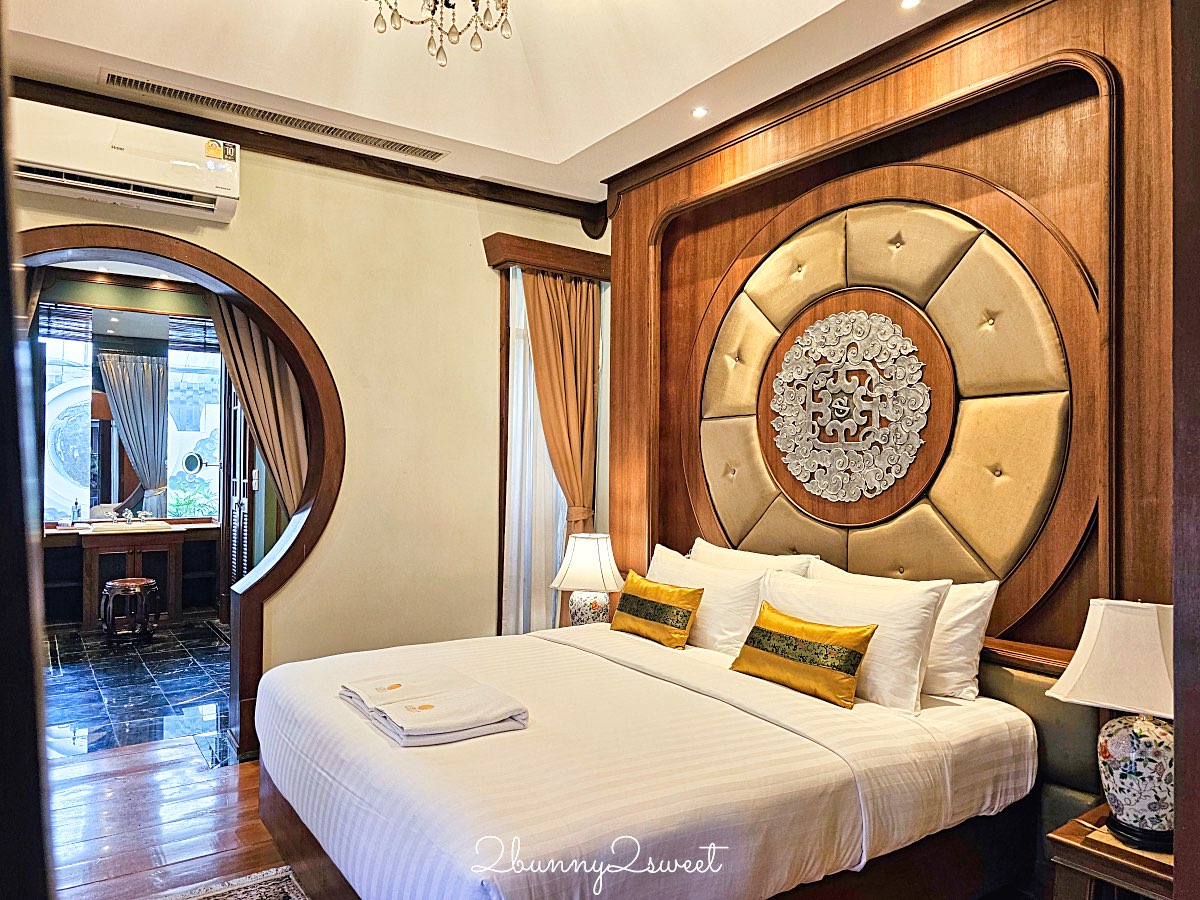 【Lunar Mansion Hotel 月府酒店】清邁住宿推薦｜古城區中式庭園飯店、按摩館、中餐廳與咖啡廳 @兔兒毛毛姊妹花