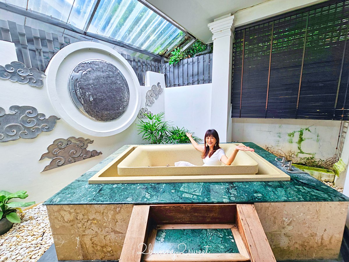 【Lunar Mansion Hotel 月府酒店】清邁住宿推薦｜古城區中式庭園飯店、按摩館、中餐廳與咖啡廳 @兔兒毛毛姊妹花