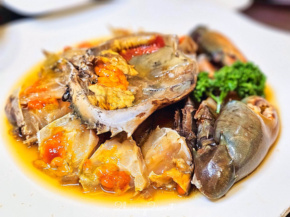 【點水樓南京店】台北必吃江浙料理 最新秋季限定菜色、醉膏蟹、火焰鴨、七彩小籠包 @兔兒毛毛姊妹花
