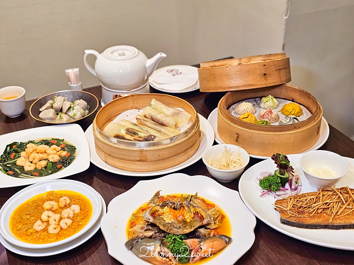 【點水樓南京店】台北必吃江浙料理 最新秋季限定菜色、醉膏蟹、火焰鴨、七彩小籠包 @兔兒毛毛姊妹花