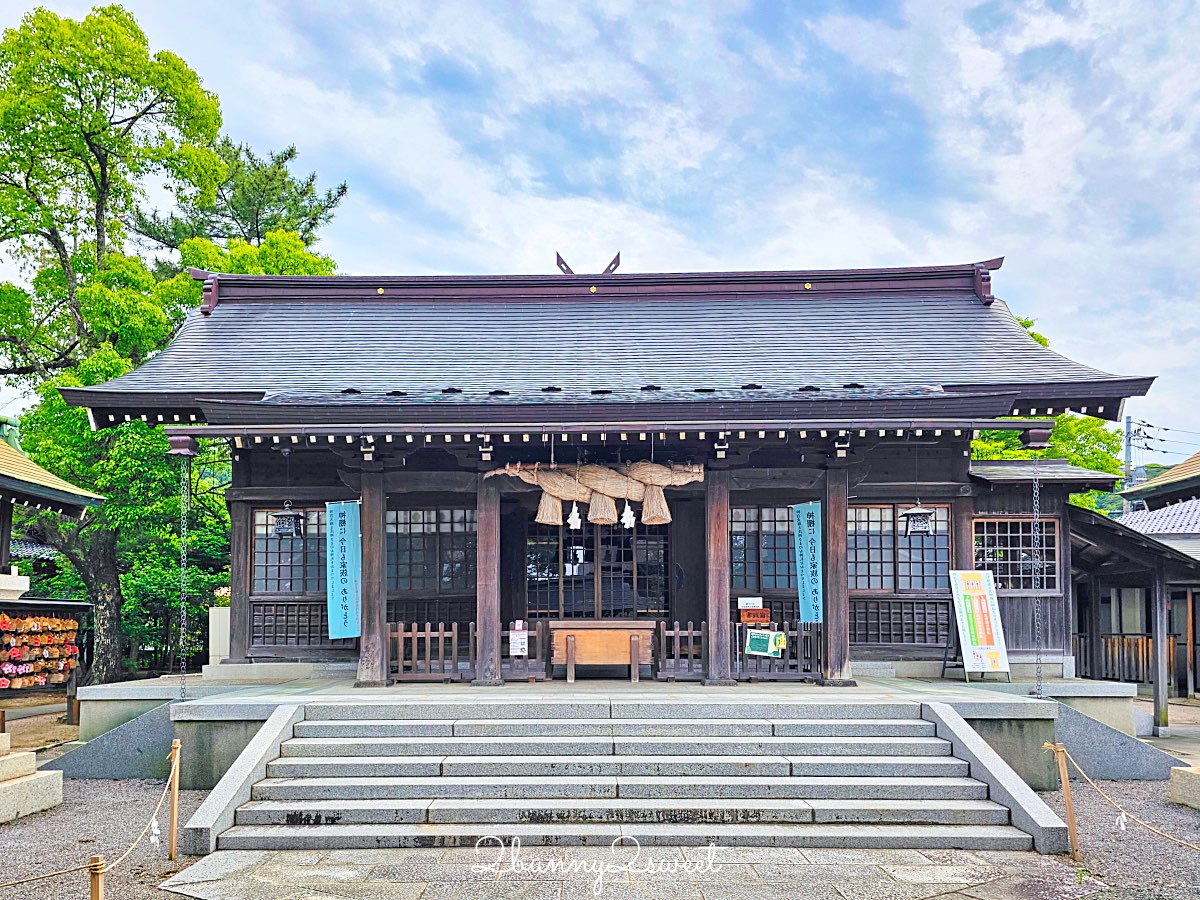 賀茂神社天滿宮｜鳥取米子必訪學業合格神社：百年木造殿堂、稻荷鳥居、限定御朱印一次看懂 @兔兒毛毛姊妹花