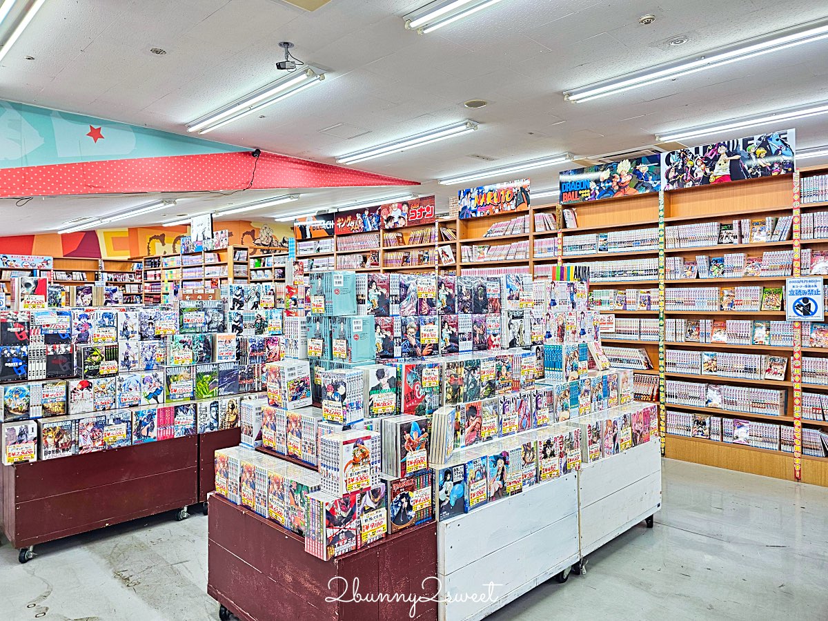 【漫畫倉庫浦添店】沖繩二手挖寶天堂，公仔動漫玩具購物攻略 @兔兒毛毛姊妹花
