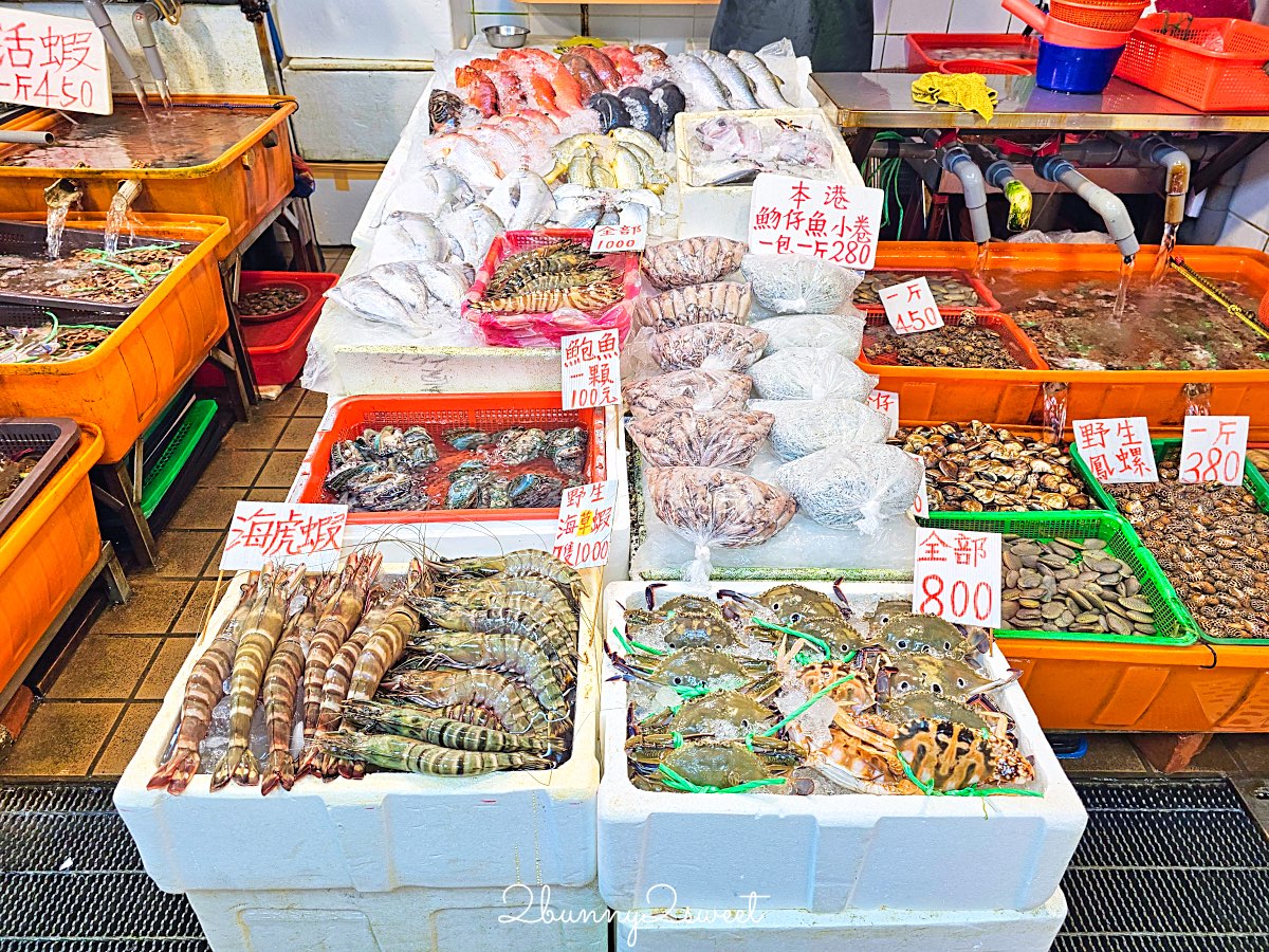 【龜吼漁夫市集】全新改建開放！最新海鮮市集攻略｜代客料理、人氣餐廳、停車交通一次看 @兔兒毛毛姊妹花