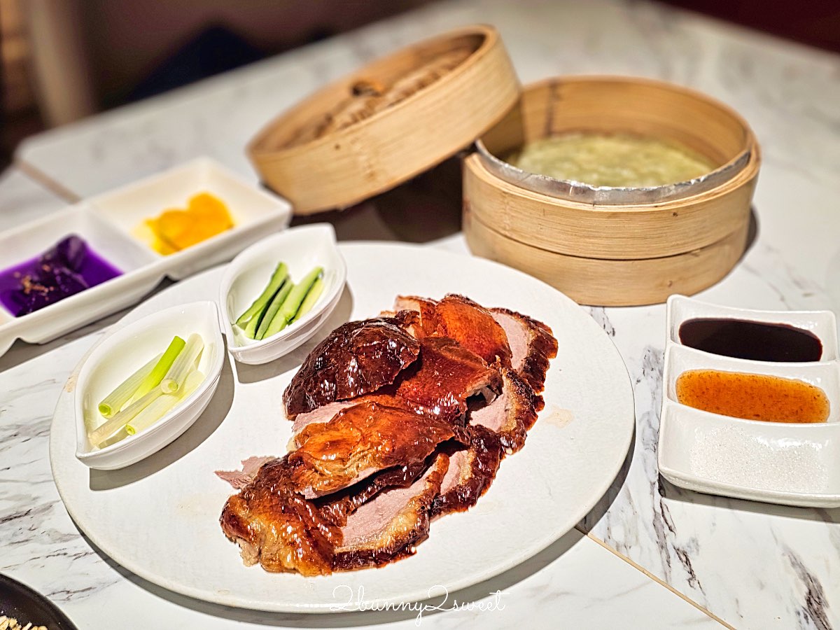 鴨覓烤鴨餐廳大直美麗華店｜一鴨多吃、精緻港點與熱炒，家庭聚餐新選擇 (附菜單價格) @兔兒毛毛姊妹花
