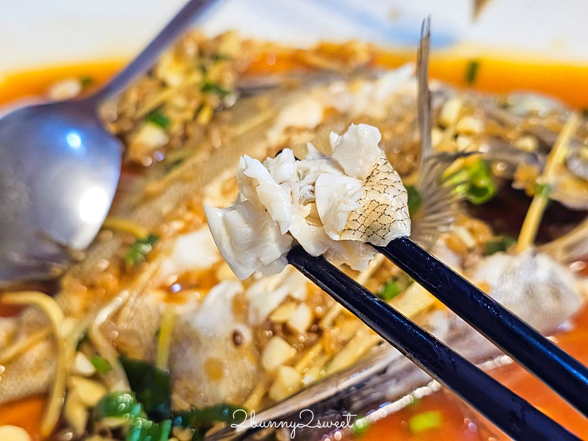 【添喜海鮮小吃】現流鮮魚現點現蒸，在地人聚餐愛店｜宜蘭礁溪海鮮餐廳 @兔兒毛毛姊妹花