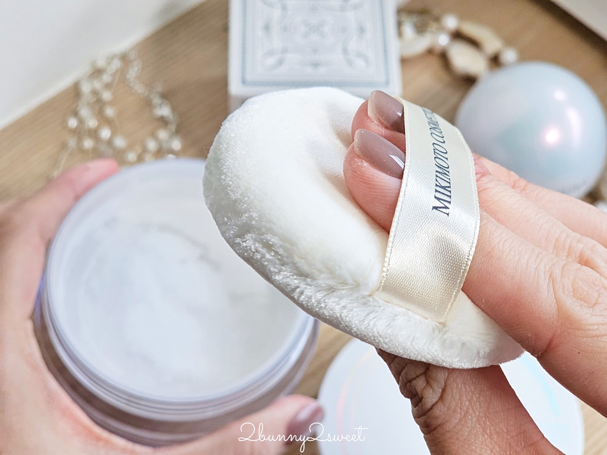 【MOONPEARL 珍珠底妝開箱】MIKIMOTO 日本頂級珍珠品牌化妝品～乾敏肌・暗沉・黑眼圈實測心得 @兔兒毛毛姊妹花