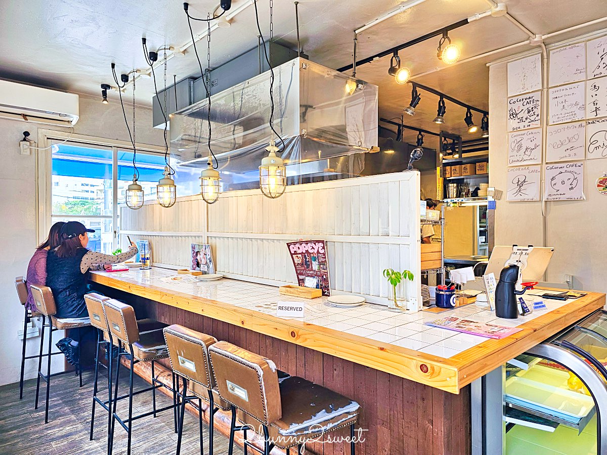 沖繩港川外人住宅 【Cocoroar Cafe】媲美幸福鬆餅的超人氣舒芙蕾名店，一定要預約 @兔兒毛毛姊妹花