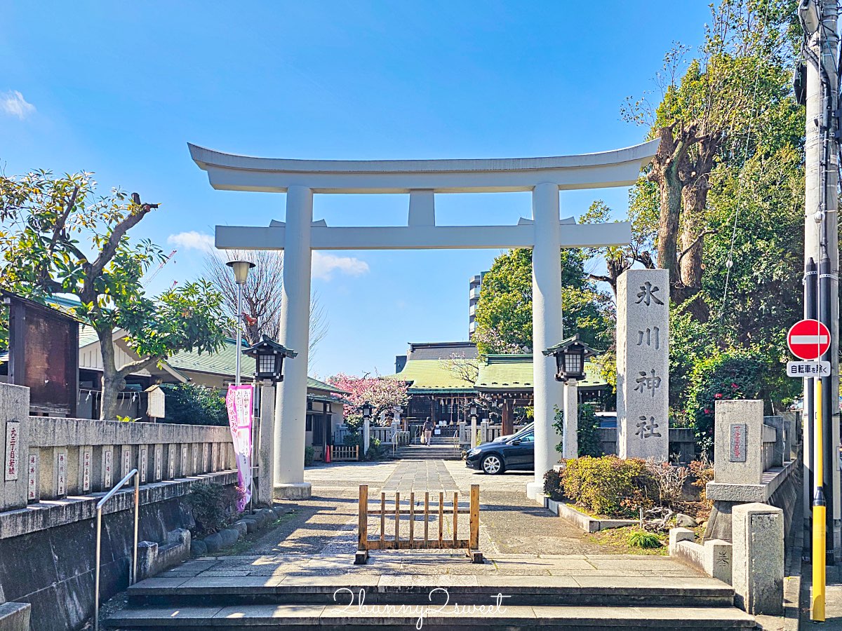 【新宿下落合冰川神社】東京河津櫻景點推薦,不輸櫻神宮的隱藏版秘境櫻花神社 @兔兒毛毛姊妹花 【新宿下落合冰川神社】東京河津櫻景點推薦,不輸櫻神宮的隱藏版秘境櫻花神社 @兔兒毛毛姊妹花