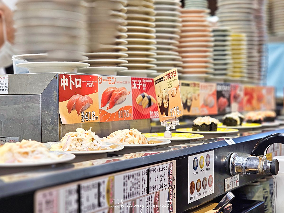 【元祖壽司】東京迴轉壽司推薦｜138円起老字號平價壽司，新宿人氣美食 @兔兒毛毛姊妹花
