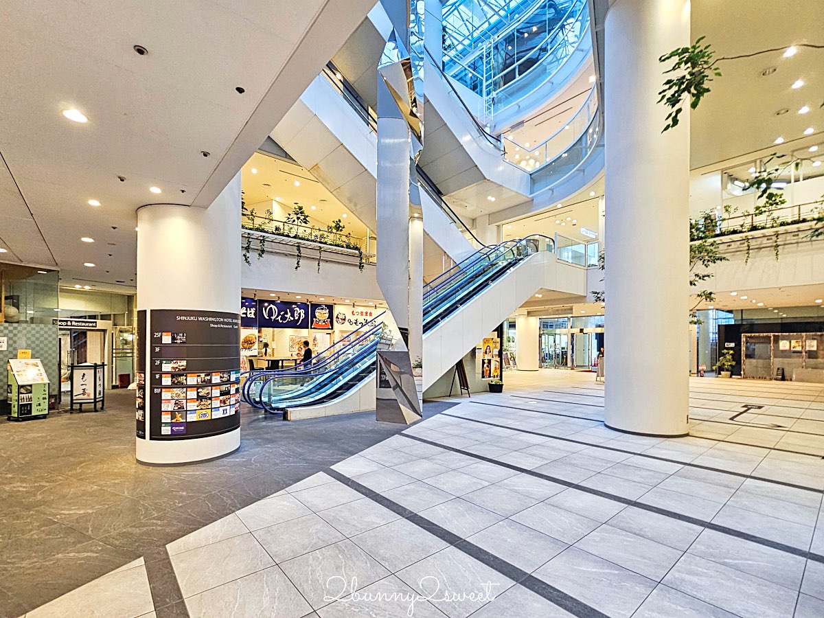 【新宿華盛頓酒店 Shinjuku Washington Hotel】東京新宿住宿推薦｜JR新宿站8分鐘、利木津巴士直達、女性專用樓層開箱 @兔兒毛毛姊妹花
