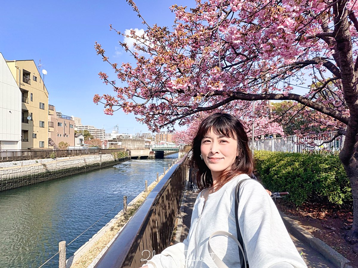 【大橫川散步道】東京河津櫻景點推薦:木場公園旁滿開櫻花步道,東京2月賞櫻推薦早櫻秘境 @兔兒毛毛姊妹花 【大橫川散步道】東京河津櫻景點推薦:木場公園旁滿開櫻花步道,東京2月賞櫻推薦早櫻秘境 @兔兒毛毛姊妹花