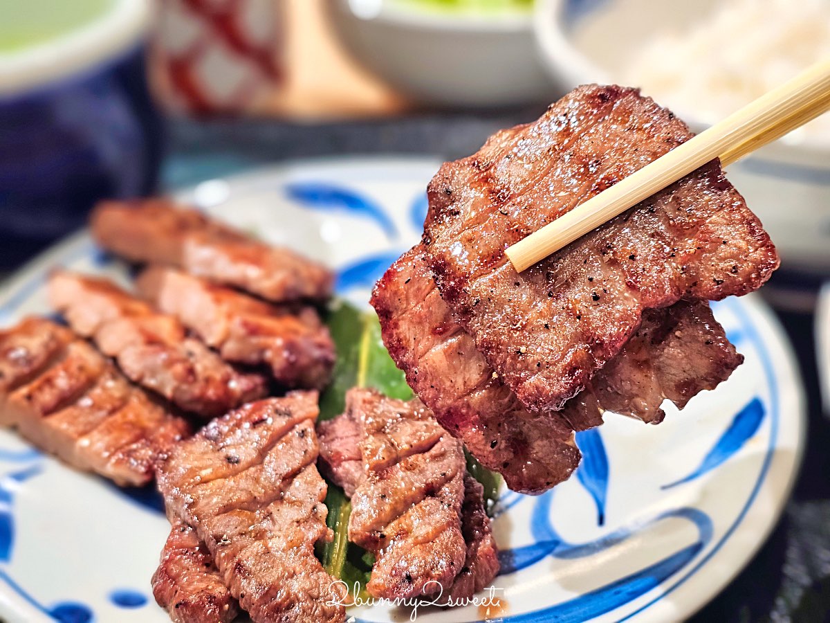 【根岸牛舌 Negishi】東京牛舌推薦｜高CP值牛舌定食、麥飯免費續、東京30+分店攻略 @兔兒毛毛姊妹花