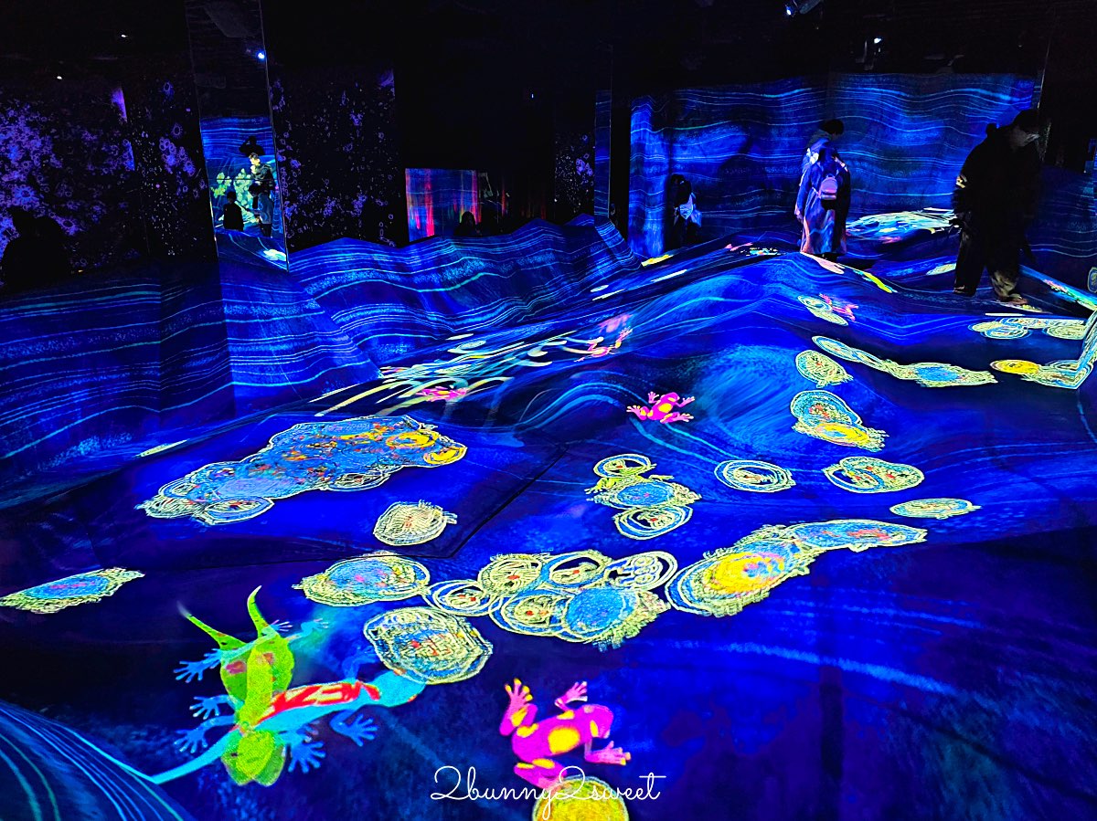 【teamLab Biovortex Kyoto】京都最新沈浸式互動展覽攻略：門票、展區、拍照重點整理 @兔兒毛毛姊妹花