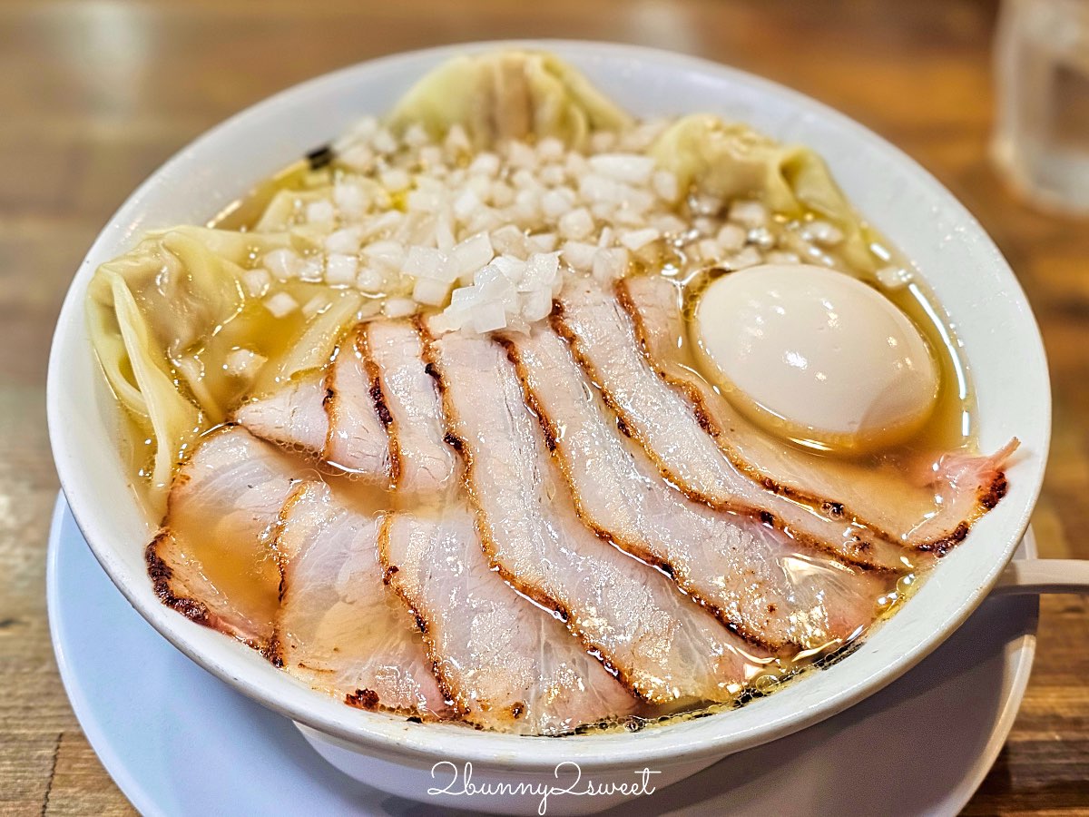 【ラーメンムギュVOL.2 烏丸蛸薬師店】京都雞白湯拉麵推薦｜巷弄隱藏名店，白醬油拉麵必吃 @兔兒毛毛姊妹花
