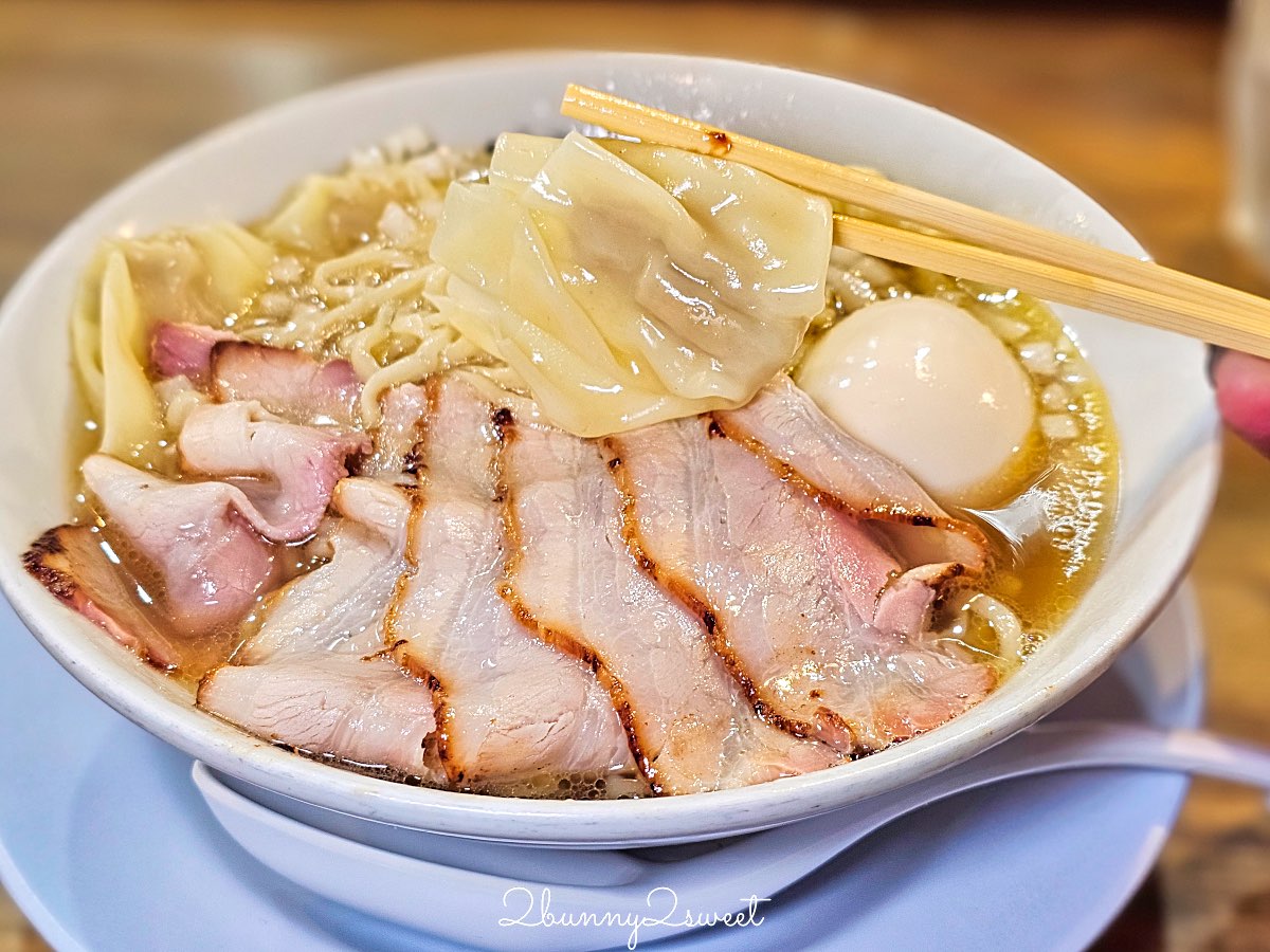 【ラーメンムギュVOL.2 烏丸蛸薬師店】京都雞白湯拉麵推薦｜巷弄隱藏名店，白醬油拉麵必吃 @兔兒毛毛姊妹花