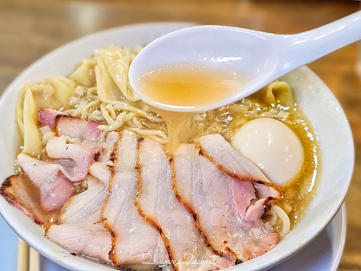 【ラーメンムギュVOL.2 烏丸蛸薬師店】京都雞白湯拉麵推薦｜巷弄隱藏名店，白醬油拉麵必吃 @兔兒毛毛姊妹花