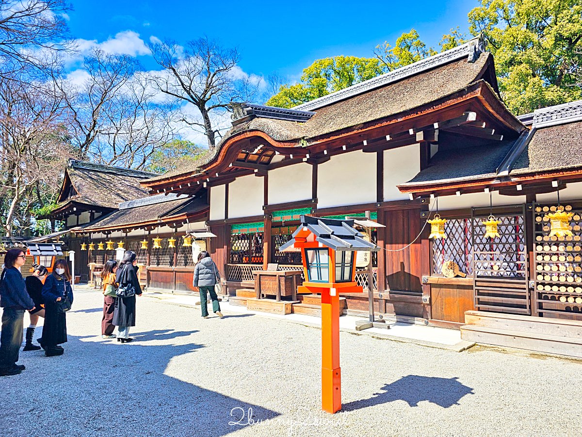【京都下鴨神社】世界遺產賀茂御祖神社、糺之森散步、河合神社美人祈願與人氣刺繡御守 @兔兒毛毛姊妹花