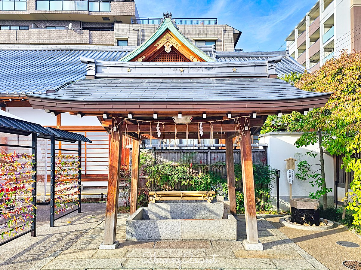 【京都晴明神社一条戻橋】陰陽師神社、河津櫻早櫻景點、五芒星御守與櫻花御守一次看 @兔兒毛毛姊妹花
