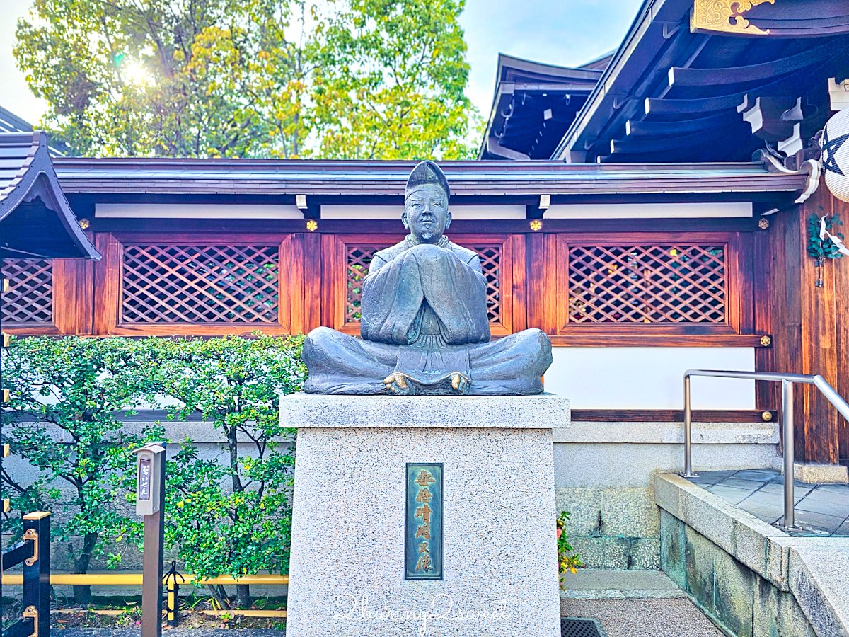 【京都晴明神社一条戻橋】陰陽師神社、河津櫻早櫻景點、五芒星御守與櫻花御守一次看 @兔兒毛毛姊妹花