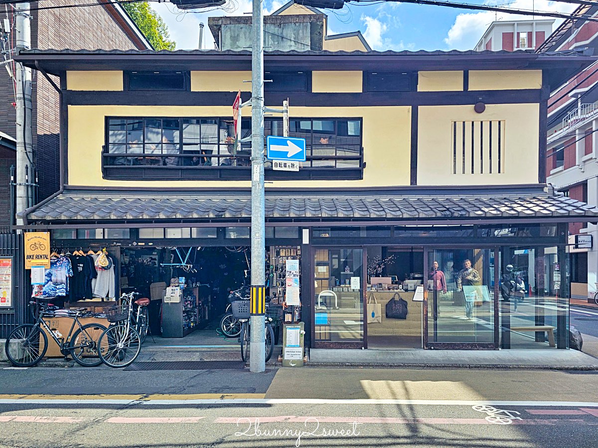 【Blue Bottle Coffee Kyoto Rokkaku】京都藍瓶咖啡六角店｜百年町家咖啡館、自行車行共存，京都必訪咖啡店 @兔兒毛毛姊妹花