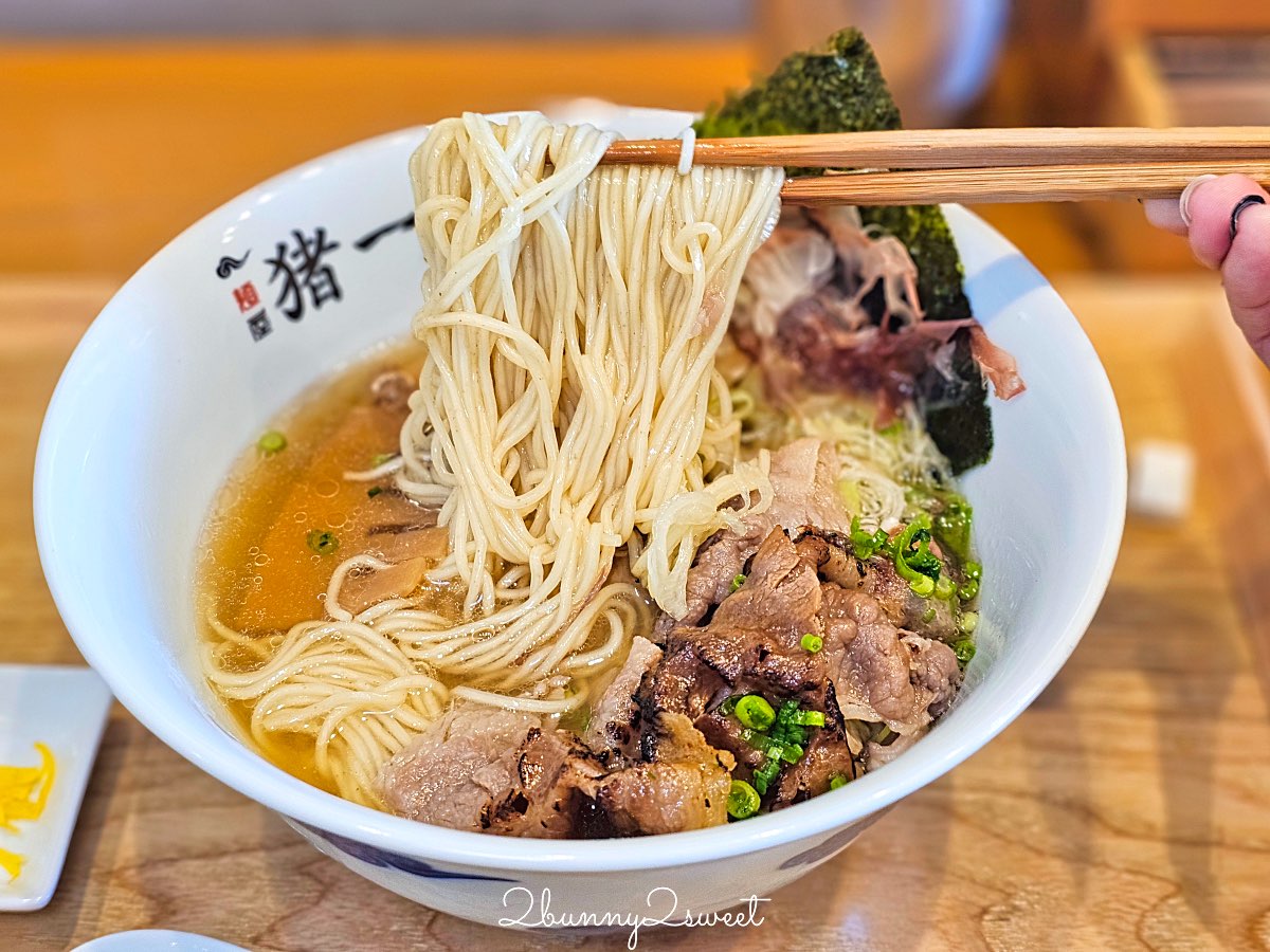【麵屋 豬一 離れ】京都拉麵推薦:米其林必比登清湯系拉麵,A4黑毛和牛白醬油一吃就記住 @兔兒毛毛姊妹花 【麵屋 豬一 離れ】京都拉麵推薦:米其林必比登清湯系拉麵,A4黑毛和牛白醬油一吃就記住 @兔兒毛毛姊妹花