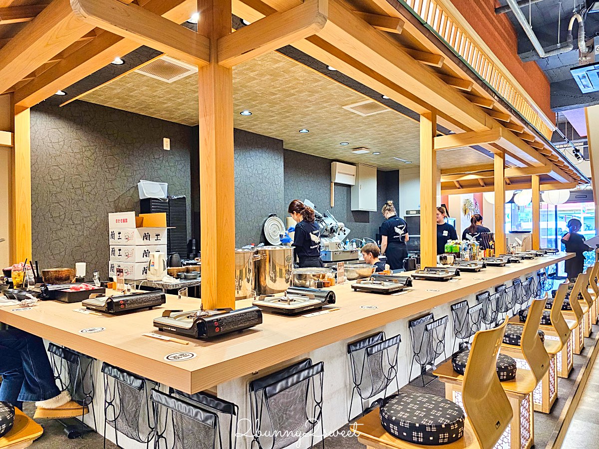 【大阪日本橋鶴屋 TSURUYA】大阪壽喜燒推薦｜1980円國產和牛午餐，一人一鍋，黑門市場美食 @兔兒毛毛姊妹花