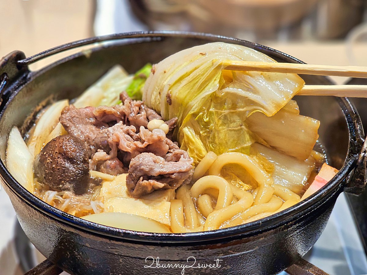 【大阪日本橋鶴屋 TSURUYA】大阪壽喜燒推薦｜1980円國產和牛午餐，一人一鍋，黑門市場美食 @兔兒毛毛姊妹花