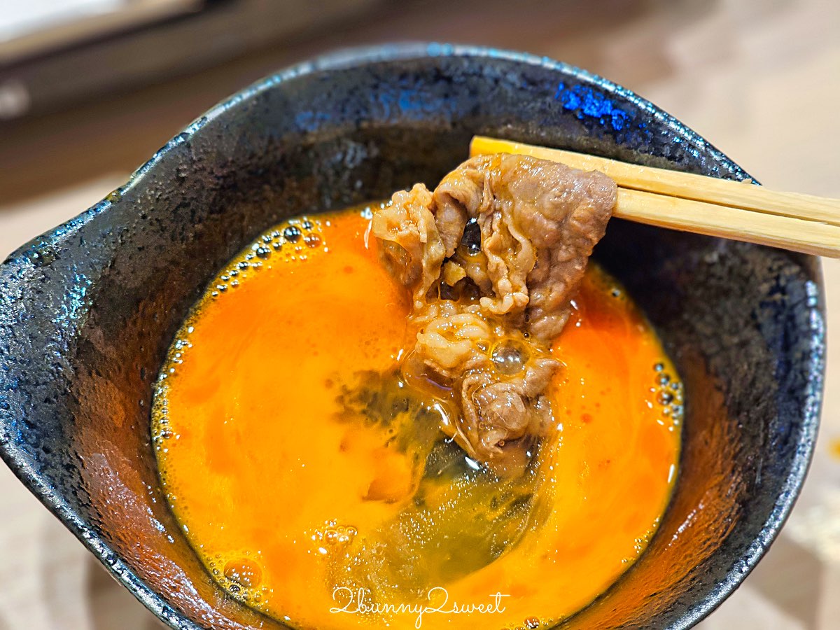 【大阪日本橋鶴屋 TSURUYA】大阪壽喜燒推薦｜1980円國產和牛午餐，一人一鍋，黑門市場美食 @兔兒毛毛姊妹花