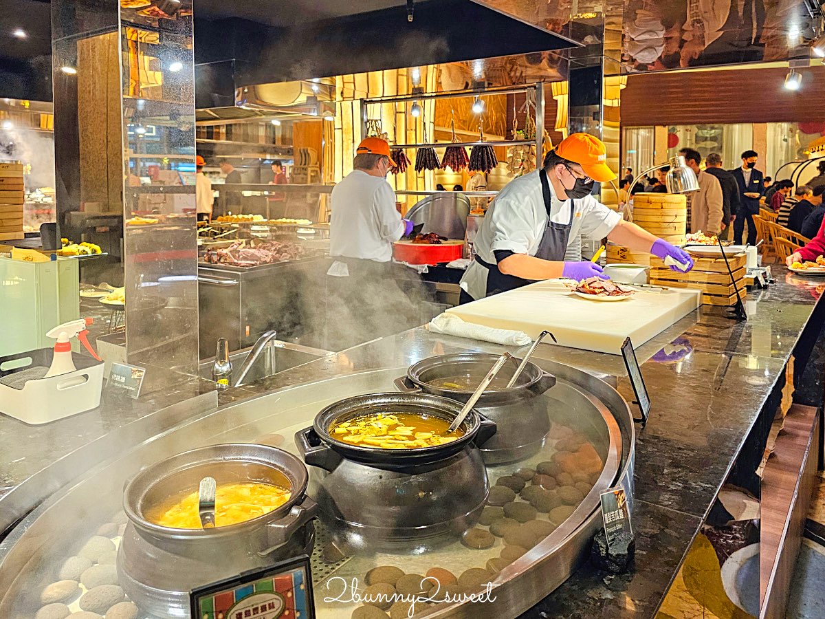 【豐 FOOD 海陸百匯】台北吃到飽推薦｜大直典華Buffet菜色、價格＋優惠一次看 @兔兒毛毛姊妹花