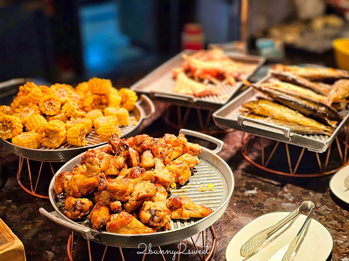 【豐 FOOD 海陸百匯】台北吃到飽推薦｜大直典華Buffet菜色、價格＋優惠一次看 @兔兒毛毛姊妹花