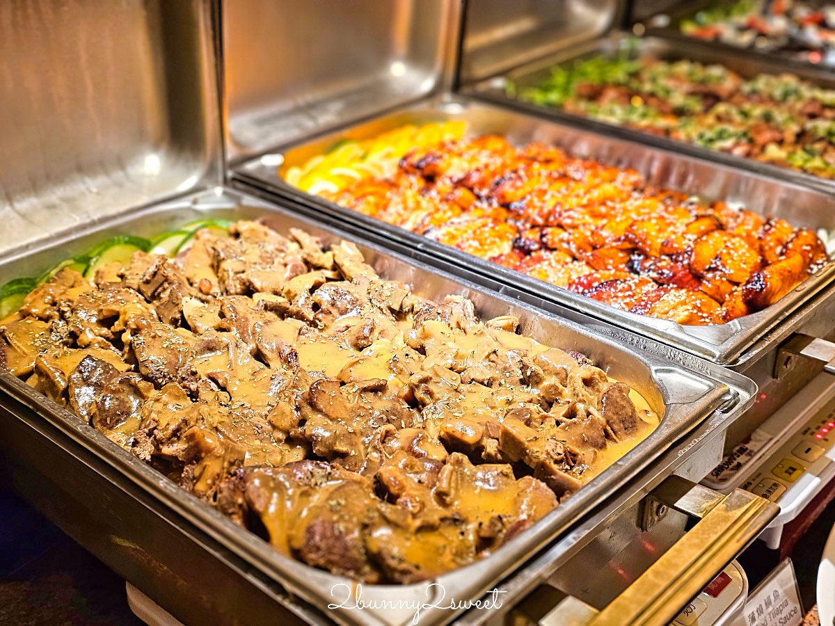 【兄弟大飯店薔薇廳】台北吃到飽Buffet推薦：海鮮牛排甜點全都有、免千元飯店自助餐 @兔兒毛毛姊妹花