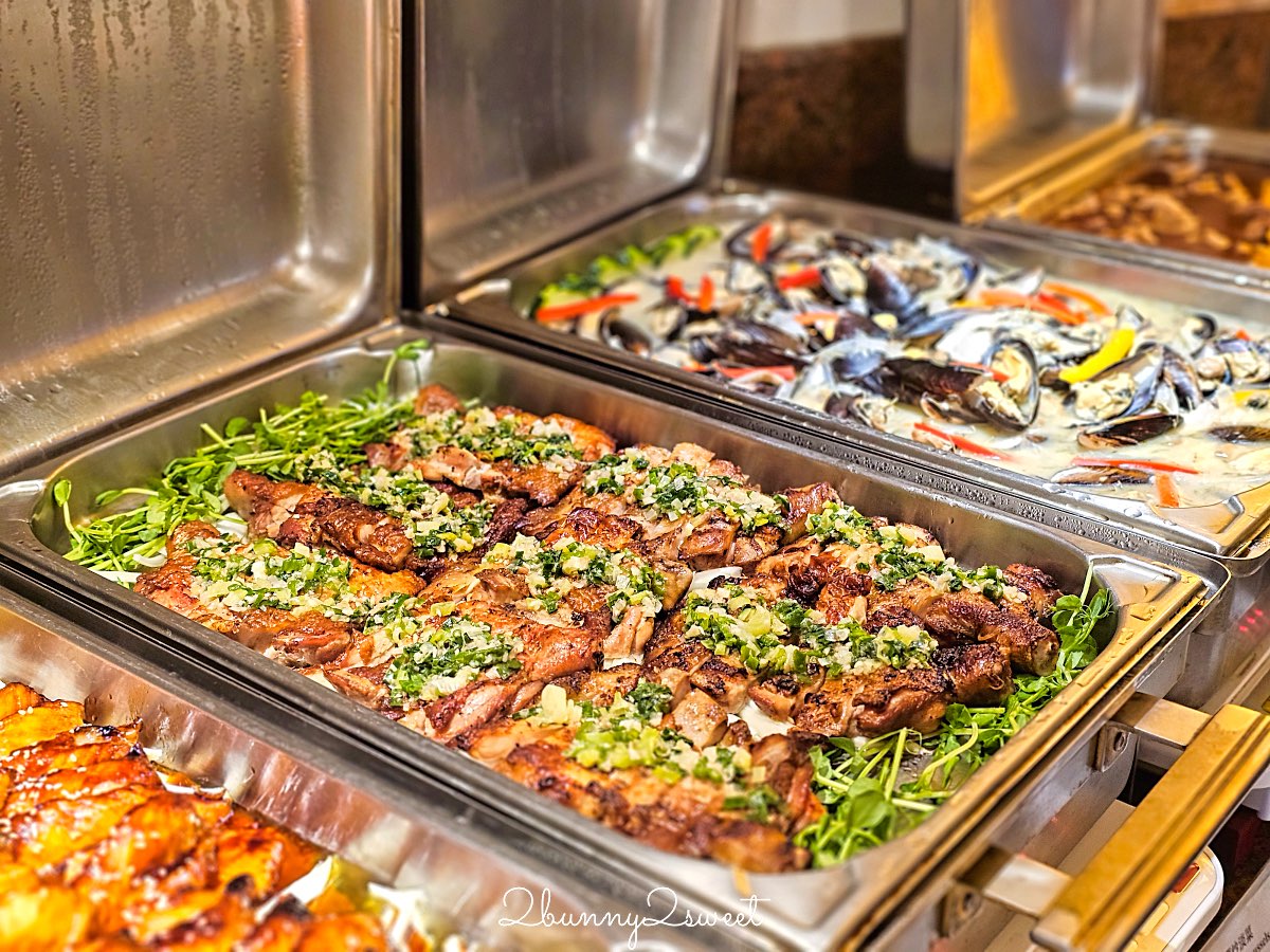 【兄弟大飯店薔薇廳】台北吃到飽Buffet推薦：海鮮牛排甜點全都有、免千元飯店自助餐 @兔兒毛毛姊妹花