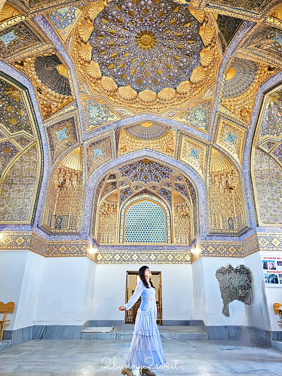 【阿克薩萊陵墓 Aksaray Mausoleum】撒馬爾罕隱藏景點|低調外觀藏著金碧輝煌穹頂 @兔兒毛毛姊妹花 【阿克薩萊陵墓 Aksaray Mausoleum】撒馬爾罕隱藏景點|低調外觀藏著金碧輝煌穹頂 @兔兒毛毛姊妹花