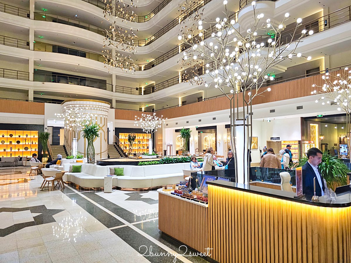 烏茲別克住宿【撒馬爾罕瑞享酒店 M&ouml;venpick Samarkand】交通便利、早餐超豐富的五星首選 @兔兒毛毛姊妹花