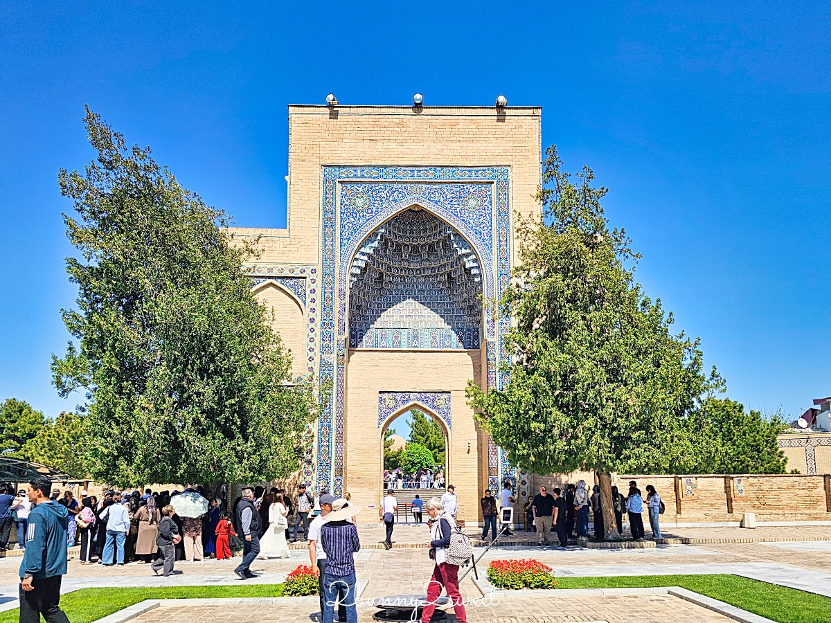 【帖木兒陵墓 Gur-e-Amir】薩馬爾罕必訪藍色穹頂地標,帖木兒長眠之地與中亞最華麗陵墓 @兔兒毛毛姊妹花 【帖木兒陵墓 Gur-e-Amir】薩馬爾罕必訪藍色穹頂地標,帖木兒長眠之地與中亞最華麗陵墓 @兔兒毛毛姊妹花
