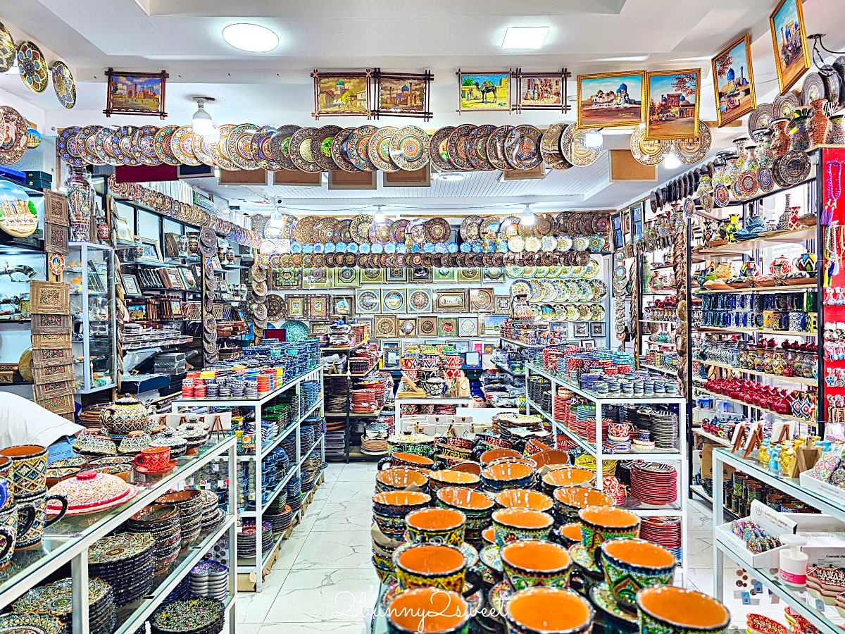 【Chorsu Bazaar 楚蘇市場】塔什干景點推薦｜藍色穹頂傳統市場、果乾堅果、窯烤麵包必買 @兔兒毛毛姊妹花