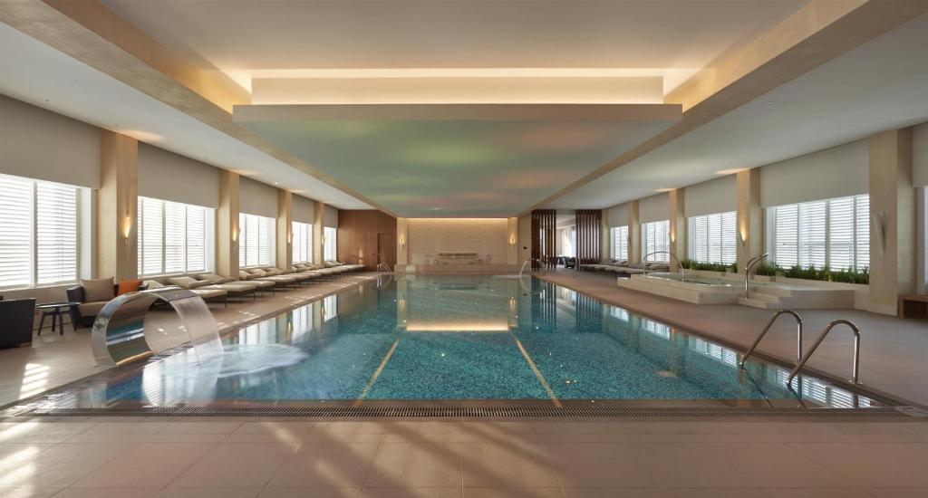 【Hyatt Regency Tashkent 塔什干凱悅酒店】塔什干市中心五星飯店推薦：泳池Spa＋完整設施住宿開箱 @兔兒毛毛姊妹花