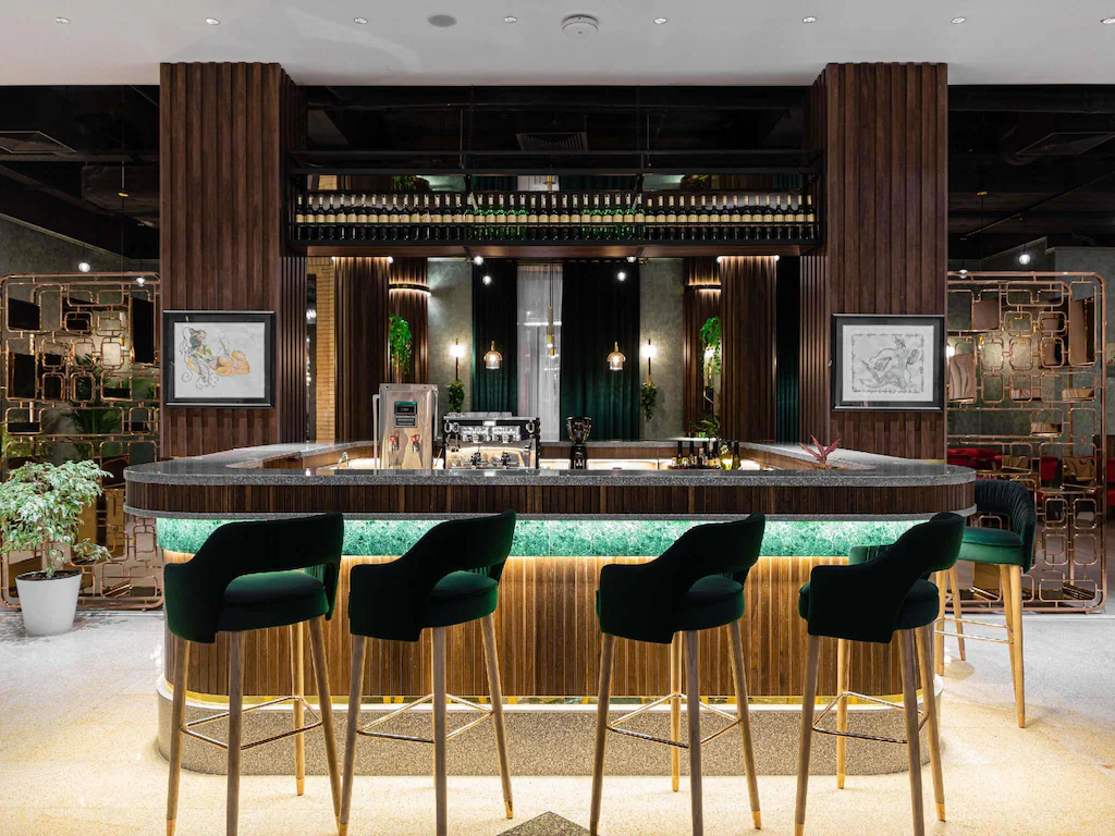 烏茲別克住宿【撒馬爾罕瑞享酒店 M&ouml;venpick Samarkand】交通便利、早餐超豐富的五星首選 @兔兒毛毛姊妹花