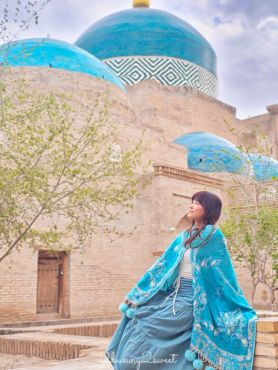 【帕拉萬·馬哈穆德陵墓 Pakhlavan Makhmud Mausoleum】希瓦古城最美綠色圓頂,走進絕美滿版青花瓷磚空間 @兔兒毛毛姊妹花 【帕拉萬·馬哈穆德陵墓 Pakhlavan Makhmud Mausoleum】希瓦古城最美綠色圓頂,走進絕美滿版青花瓷磚空間 @兔兒毛毛姊妹花
