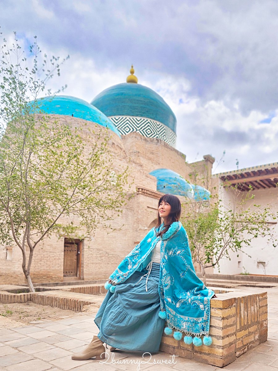 【帕拉萬·馬哈穆德陵墓 Pakhlavan Makhmud Mausoleum】希瓦古城最美綠色圓頂,走進絕美滿版青花瓷磚空間 @兔兒毛毛姊妹花 【帕拉萬·馬哈穆德陵墓 Pakhlavan Makhmud Mausoleum】希瓦古城最美綠色圓頂,走進絕美滿版青花瓷磚空間 @兔兒毛毛姊妹花